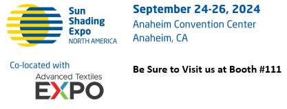 Sunshading Expo USA 24th-26th Sept